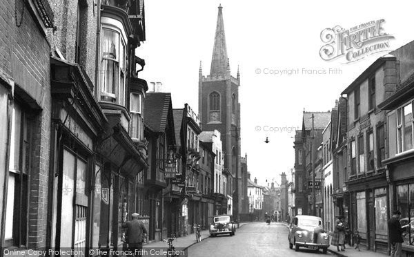 Photo of Harwich, Church Street 1954