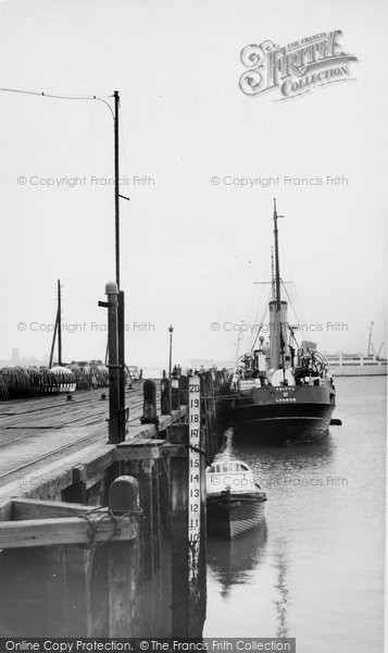 Photo of Harwich, Quay And The Triton c.1955