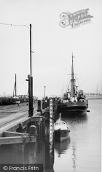 Quay And The Triton c.1955, Harwich