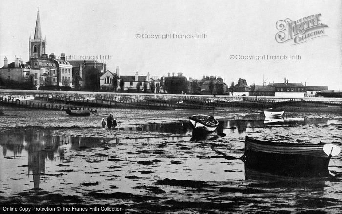 Photo of Harwich, The Beach At Low Tide 1894