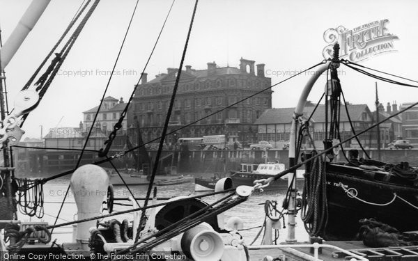 Photo of Harwich, The Quayside c.1954