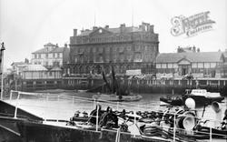 The Quayside c.1955, Harwich