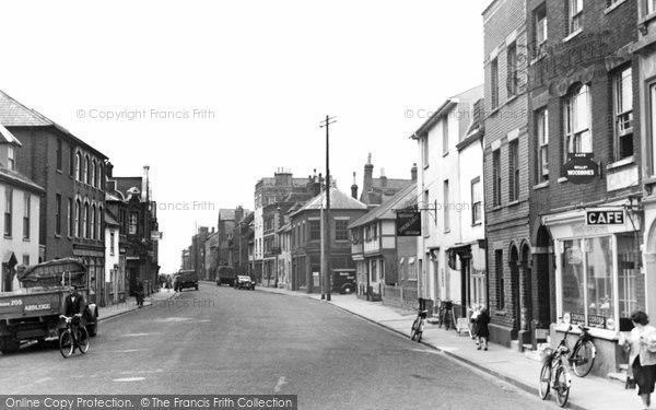 Photo of Harwich, West Street c.1950