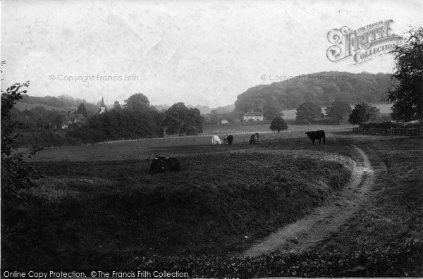 Photo of Hascombe, From Hoe Farm 1908