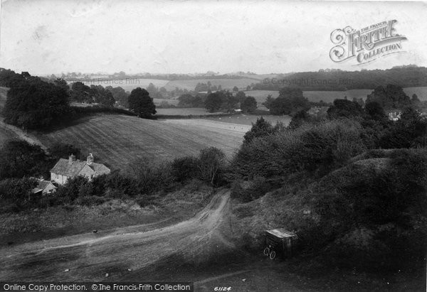 Photo of Hascombe, From Stone Quarries 1908