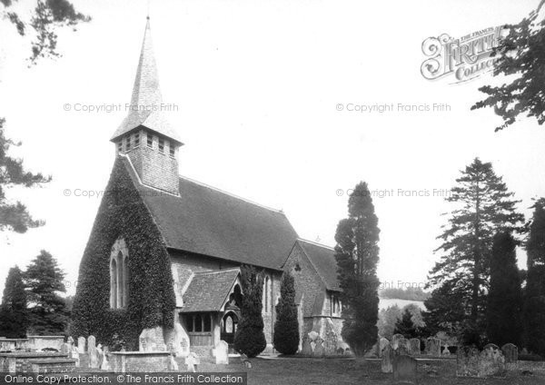 Photo of Hascombe, St Peter's Church 1906
