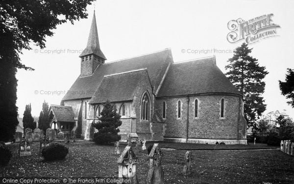 Photo of Hascombe, St Peter's Church 1908