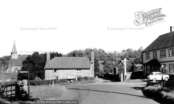Photo of Hascombe, The Village c.1965