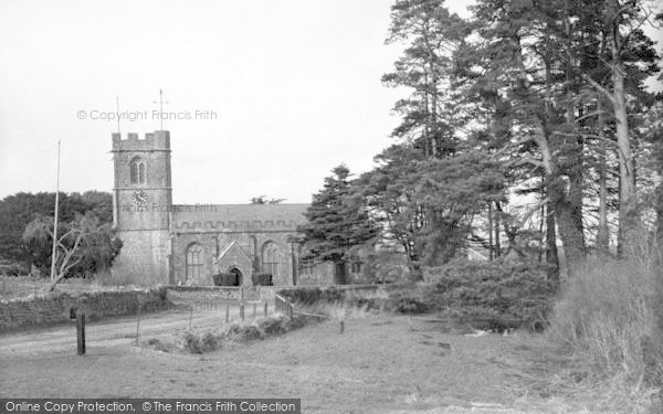 Photo of Haselbury Plucknett, Parish Church c.1955