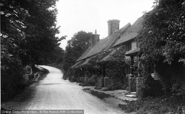 Photo of Haslemere, Almshouses 1907