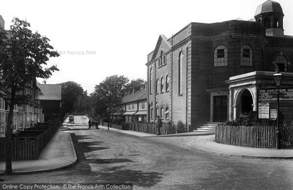 Photo of Haslemere, Bridge Road And Haslemere Hall 1915