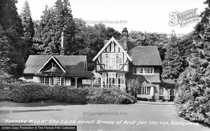 Photo of Haslemere, Combe Head, The Eadith Cavell Homes c.1955