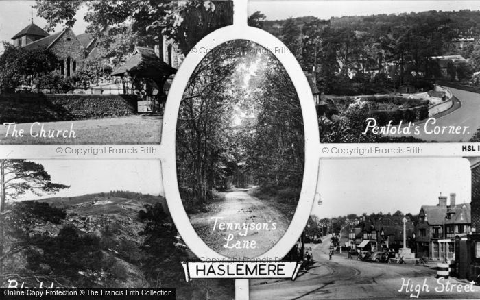 Photo of Haslemere, Composite c.1955