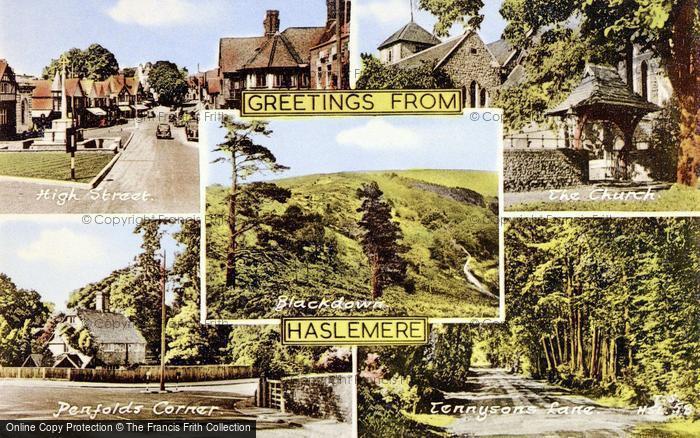 Photo of Haslemere, Composite c.1955