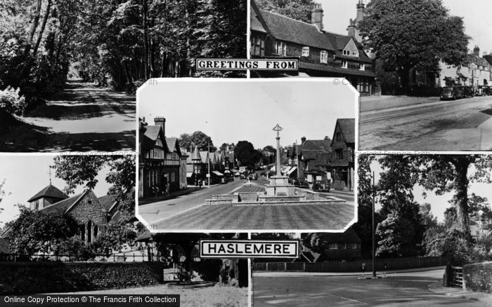 Photo of Haslemere, Composite c.1960