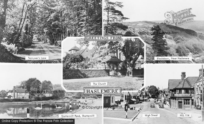 Photo of Haslemere, Composite c.1960