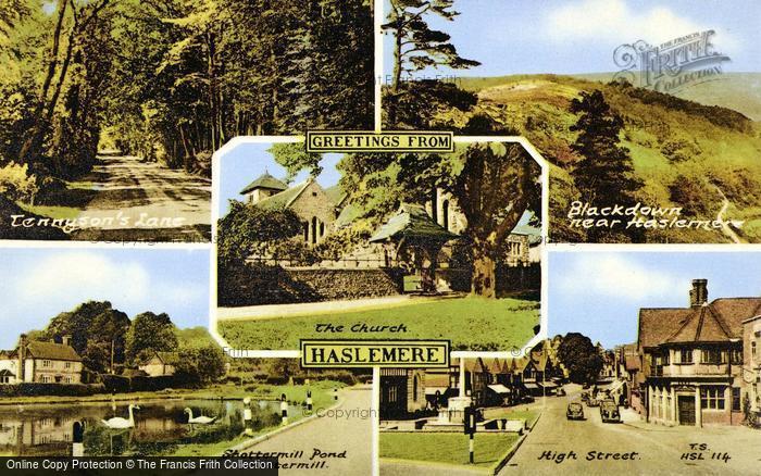 Photo of Haslemere, Composite c.1960