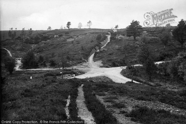 Photo of Haslemere, Cross Roads, Blackdown 1912