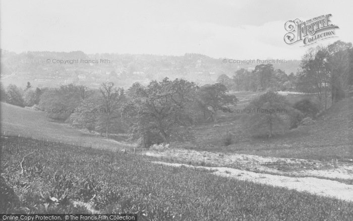 Photo of Haslemere, From Three Gates Lane 1930