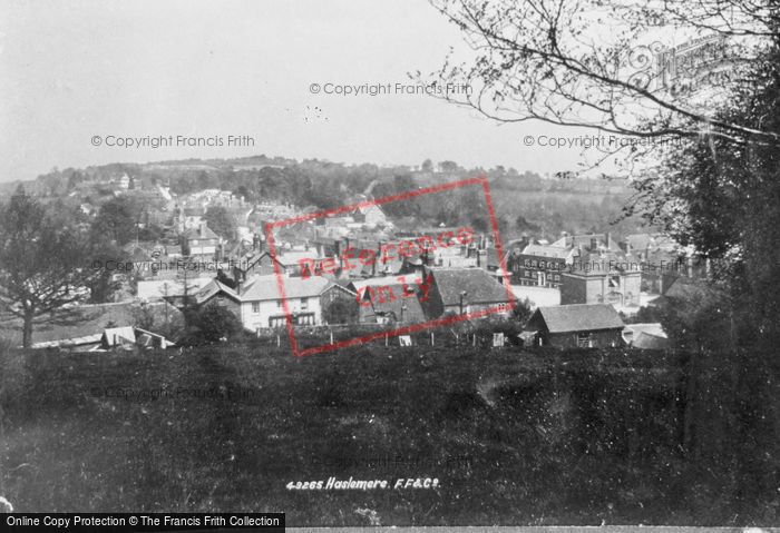 Photo of Haslemere, General View 1899