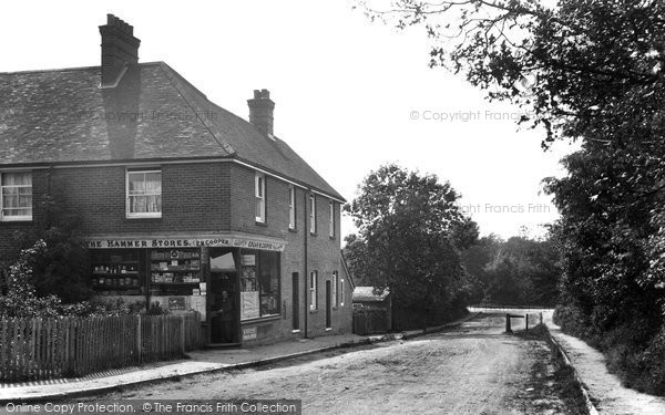 Photo of Haslemere, Hammer Post Office And Stores 1924