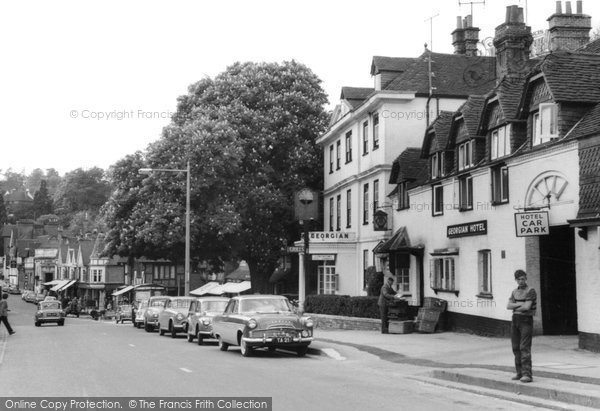 Photo of Haslemere, High Street And Georgian Hotel c.1965