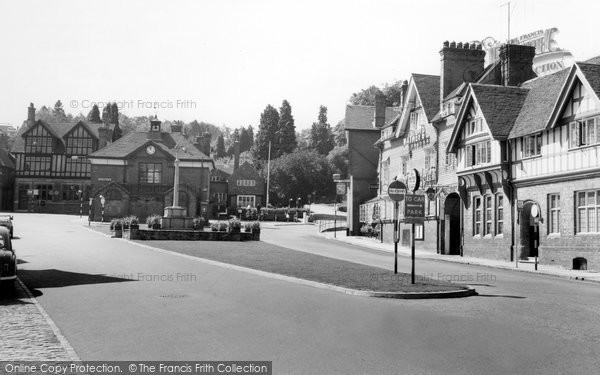 Photo of Haslemere, High Street And Town Hall c.1960