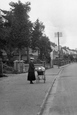 Lady With A Perambulator In Lion Lane 1921, Haslemere