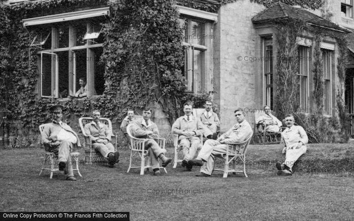 Photo of Haslemere, Soldiers, Church Hill Military Hospital 1917