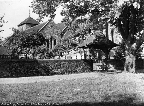 Photo of Haslemere, St Bartholomew's Church c.1955