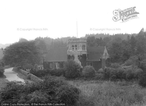Photo of Haslemere, St Christopher's Church 1925