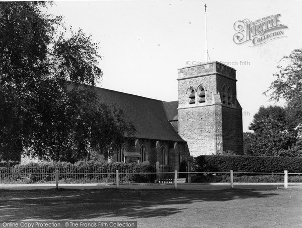 Photo of Haslemere, St Christopher's Church c.1955
