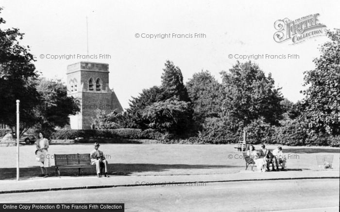 Photo of Haslemere, St Christophers Green c.1955