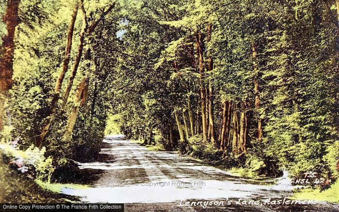 Photo of Haslemere, Tennyson's Lane c.1955