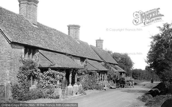 Photo of Haslemere, The Almshouses c.1900