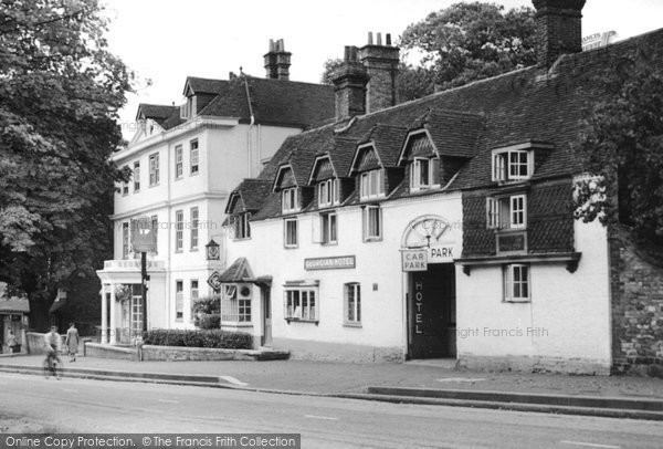 Photo of Haslemere, The Georgian Hotel c.1955