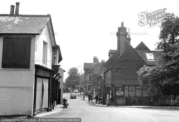 Photo of Haslemere, The Village c.1955