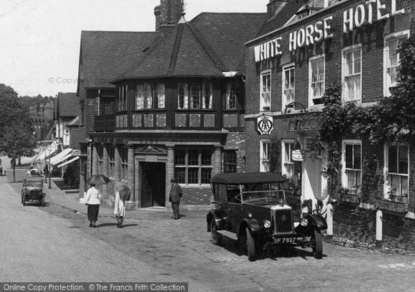 Photo of Haslemere, The White Horse Hotel 1927