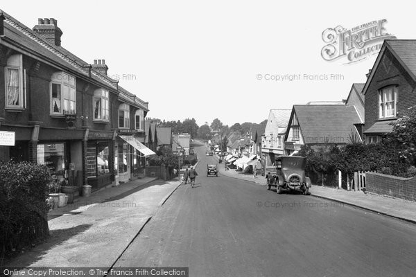 Photo of Haslemere, Wey Hill 1925