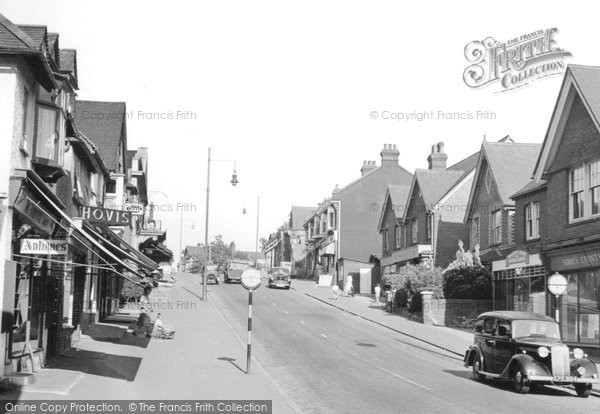 Photo of Haslemere, Wey Hill c.1955