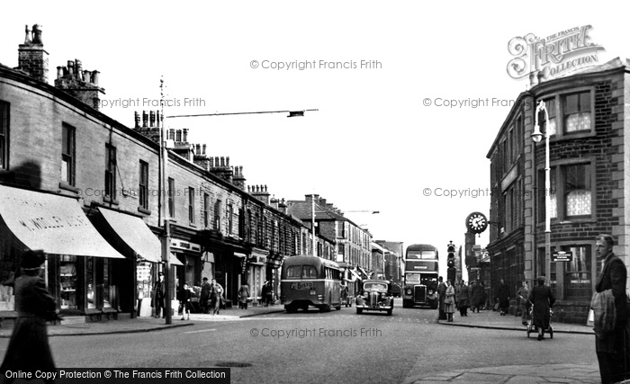 Photo of Haslingden, Town Centre c.1955