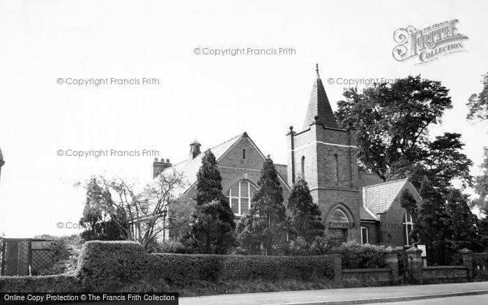 Photo of Haslington, Crewe Green Church c.1960