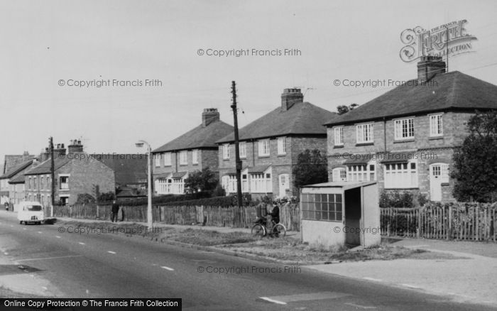 Photo of Haslington, Crewe Road c.1960