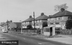 Crewe Road c.1960, Haslington