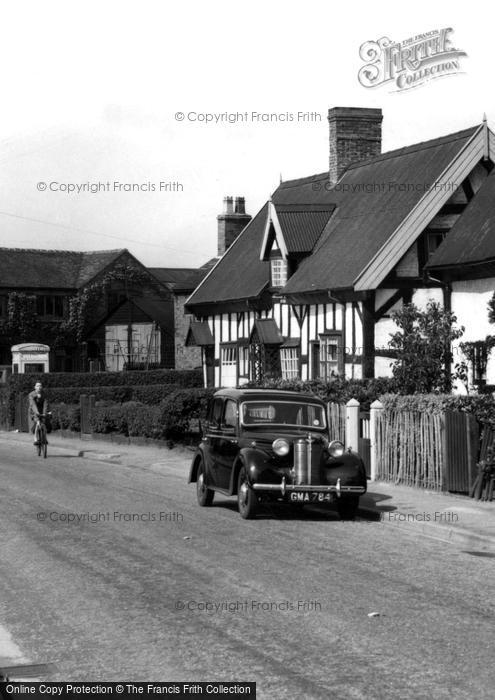Photo of Haslington, High Street c.1955