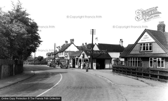 Photo of Haslington, High Street c.1955