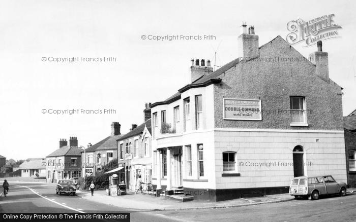 Photo of Haslington, The Broughton Arms, Crewe Road c.1960