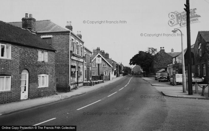 Photo of Haslington, The Village c.1960