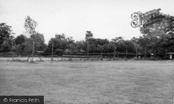 Adastra Park Tennis Courts c.1955, Hassocks