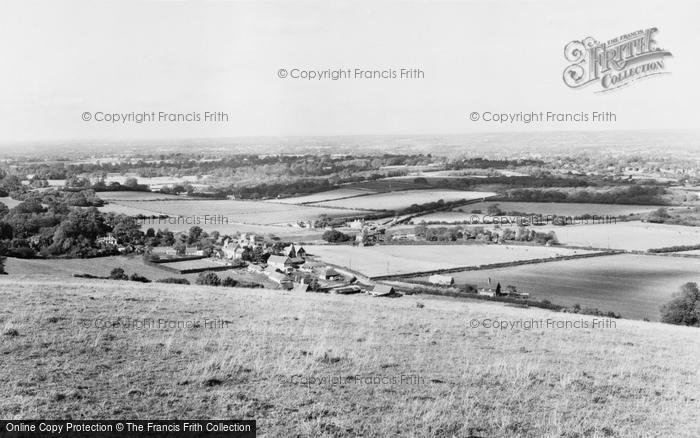 Photo of Hassocks, View From The Downs c.1960
